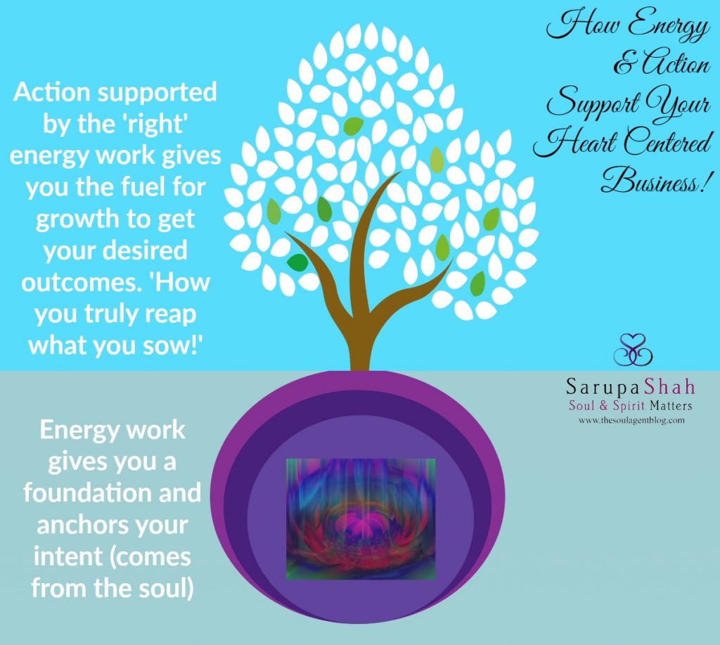 energy and action heart centered